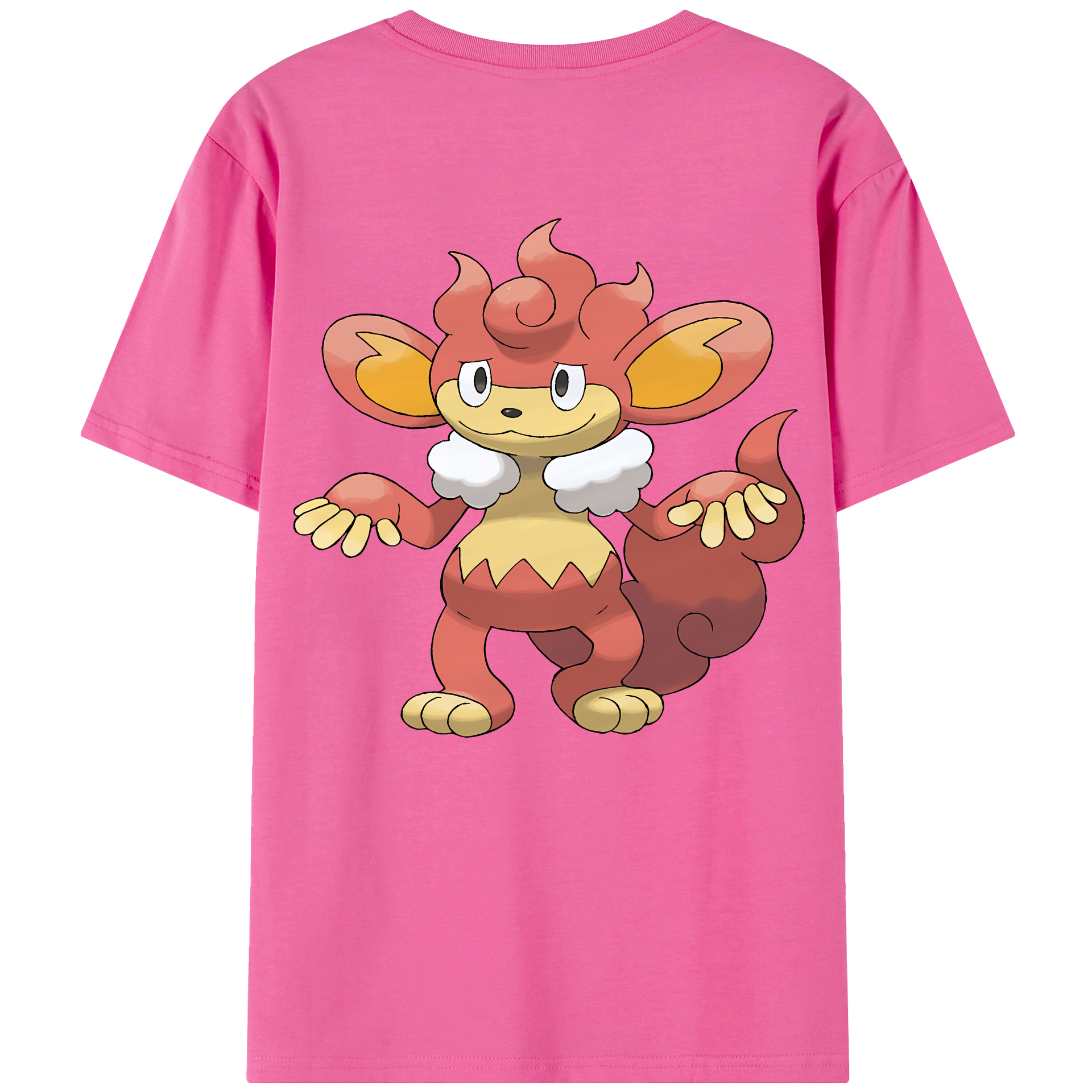 （画像用） ポケットモンスター Pokémon レディース半袖Tシャツ(バックプリント)